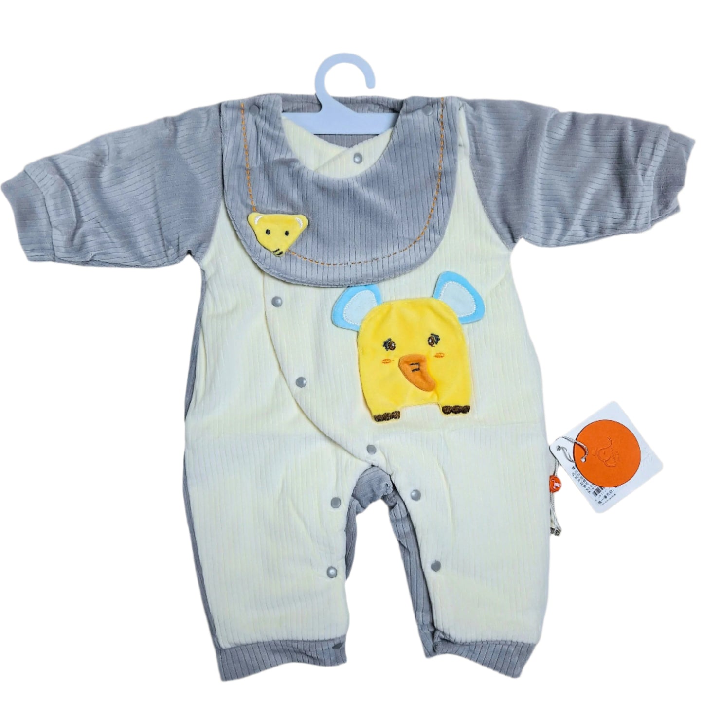 Imported Winter Quilted Unisex Baby Romper