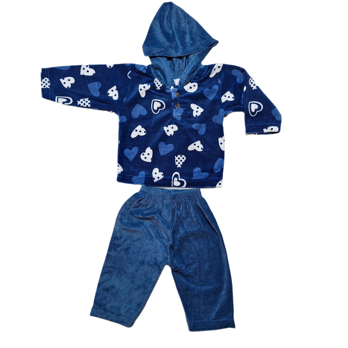 New Born Premium Soft And Velvety 2 Pcs Suit